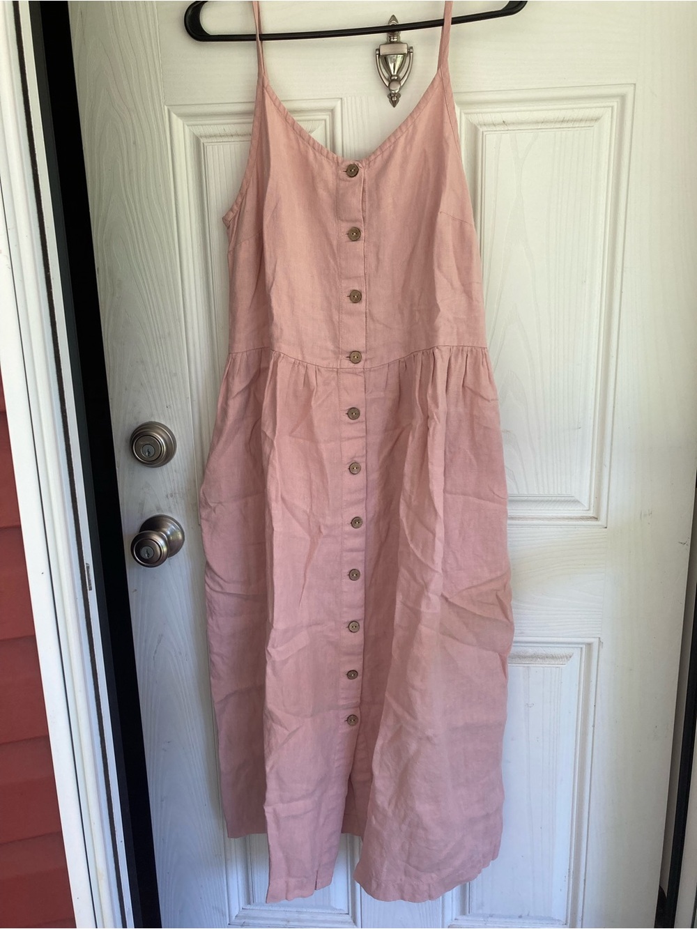 notPERFECTLINEN cherry blossom Pink  Sarah - price firm because of Posh fees